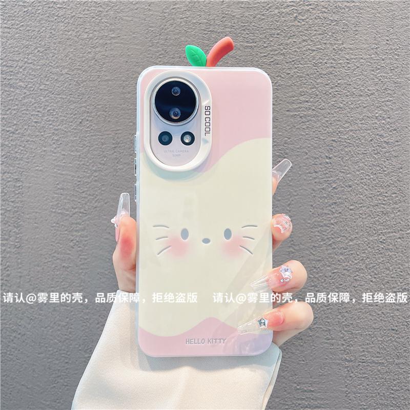 ins风小清新可爱猫咪适用华为nova13/12pro手机壳高级感nova11/10网红爆款手机壳nova9/8/7防摔外壳保护套女
