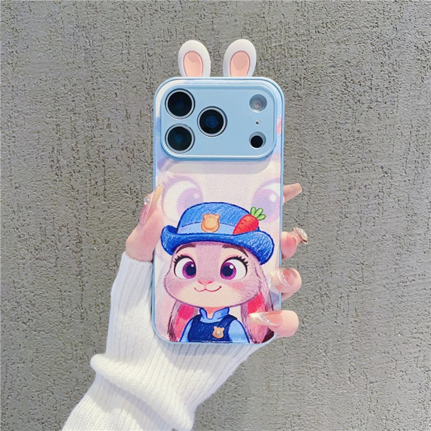 卡通朱迪尼克适用苹果17promax手机壳新品高级感iPhone16/15pro网红爆款手机壳14/13/12好看的外壳保护套女生