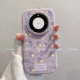 ins风小清新温柔紫色碎花适用华为mate60pro手机壳新款 高级感mate70网红手机套mate80pro硅胶外壳防摔保护套