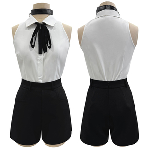 控想派系电锯人链锯人蕾塞COS服Reze炸弹恶魔常服面料