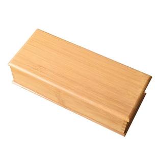 家用筷子盒勺子餐具筷子收纳盒LOGO厂 新竹木筷子收纳木盒创意日式