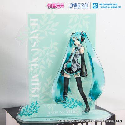 青丘文创初音未来亚克力立牌二次元miku人形桌面摆件礼物