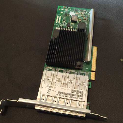 可维修ZBNET智比奈特 万兆网卡ZBX710DA4 四端口