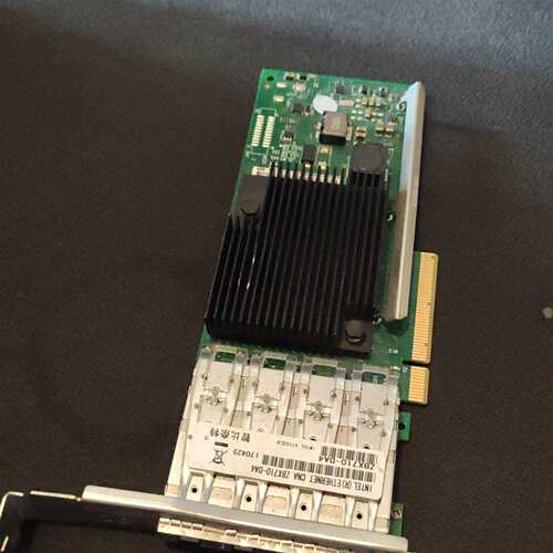 可维修ZBNET智比奈特 万兆网卡ZBX710DA4 四端口