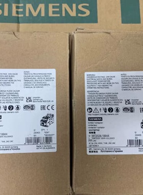 可维修正品3RT2026-1BB44 直流接触器 3议价