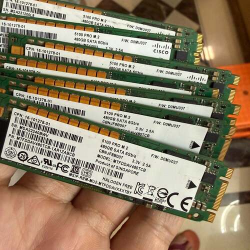 可维修镁光Micron 5100 PRO 480GB企业级M.2