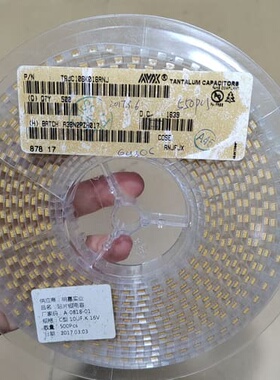 可维修TRJC106K016RNJ AVX 实物拍摄议价