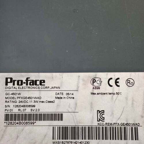 可维修Pro-face普洛菲斯 GC-4501W议价
