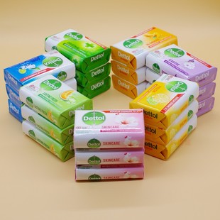 香港進(jìn)口正品 塊 通用100g Dettol滴露香皂洗澡清潔殺菌洗手皂經(jīng)典