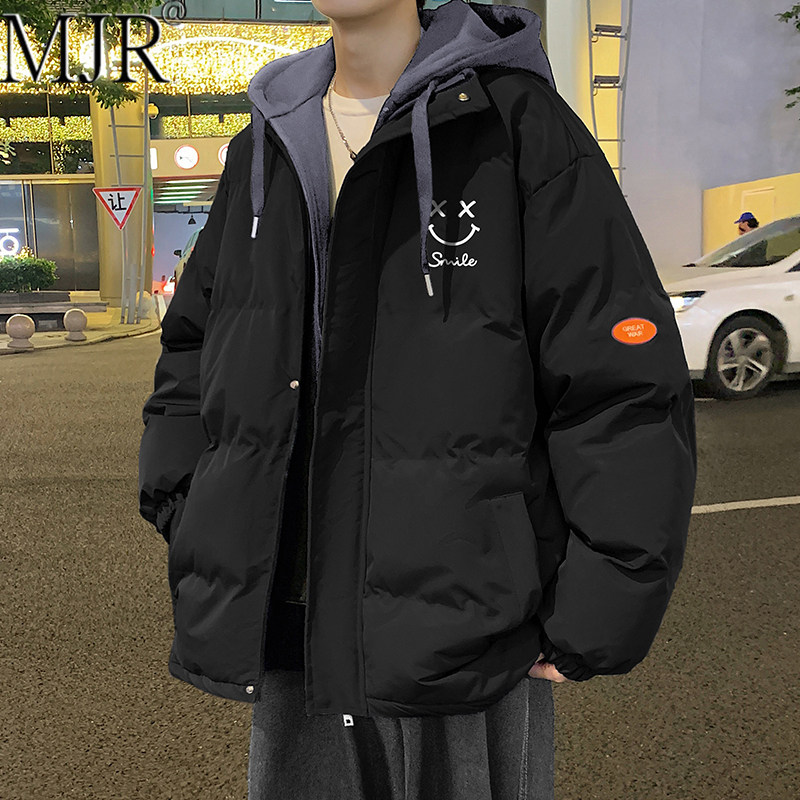 2026新款棉服男款加厚保暖连帽外套冬季高级感港风痞帅男生面包服