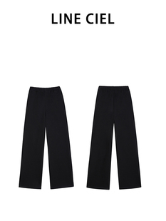 女裤 新款 子通勤加厚秋冬 CIEL加绒松紧腰百搭棉感休闲裤 LINE