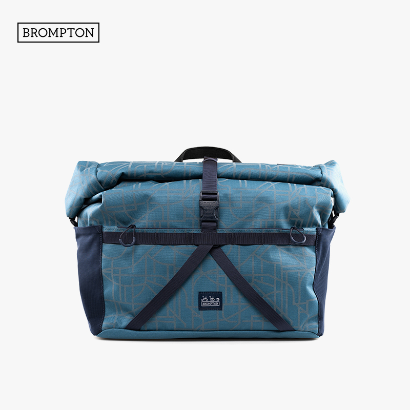 BROMPTON布超大卷口包车头包28L