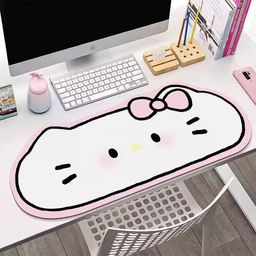 蝴蝶结猫硅藻泥吸水防滑鼠标垫