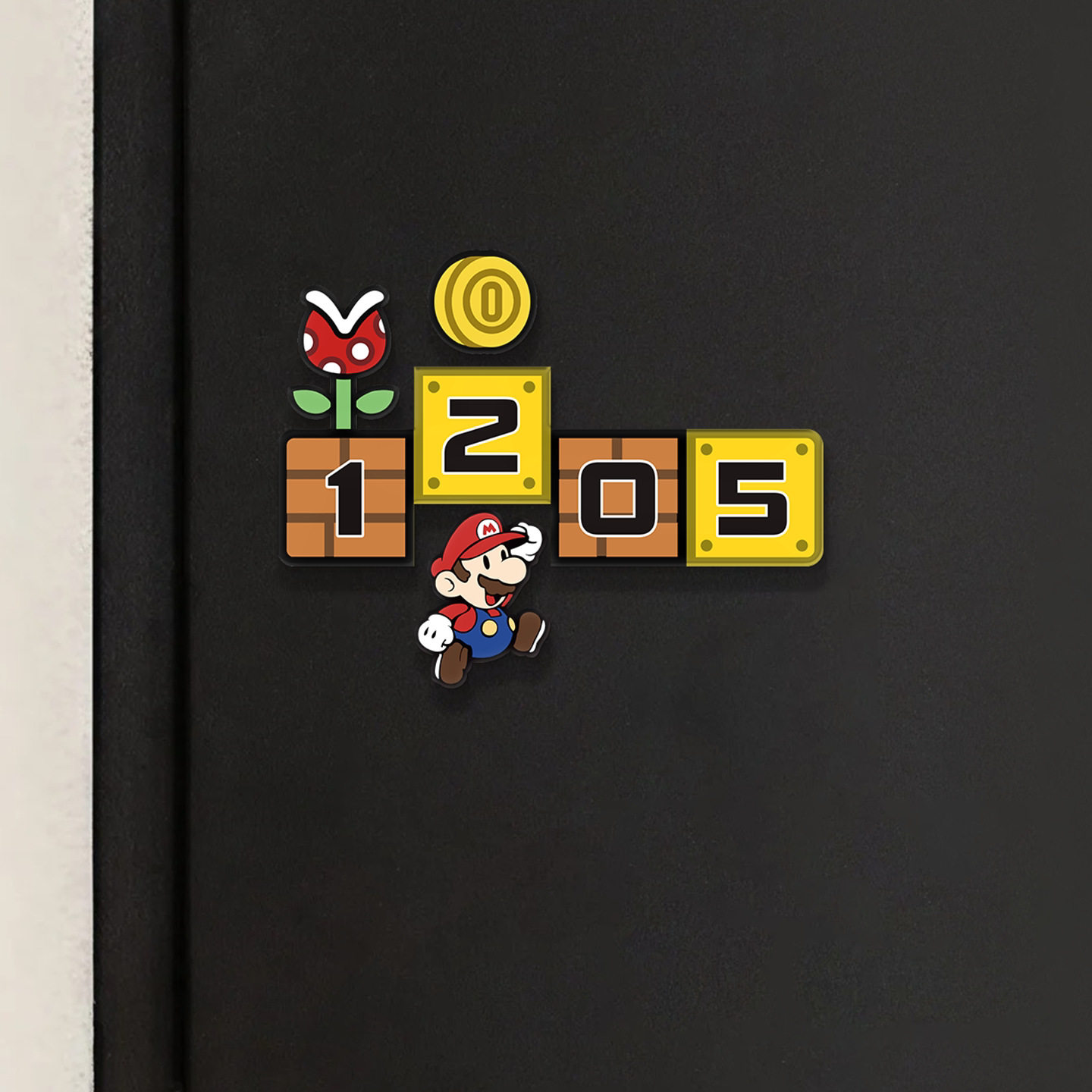 马里奥入户门牌家用号码牌亚克力自粘数字门牌号房间号创意数字牌