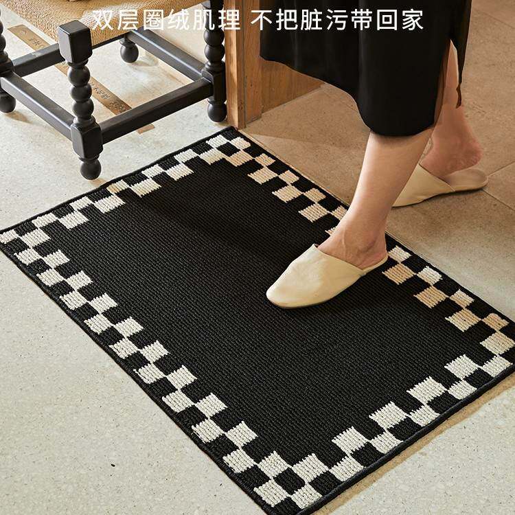 玄关法式轻奢防滑耐磨蹭土地垫