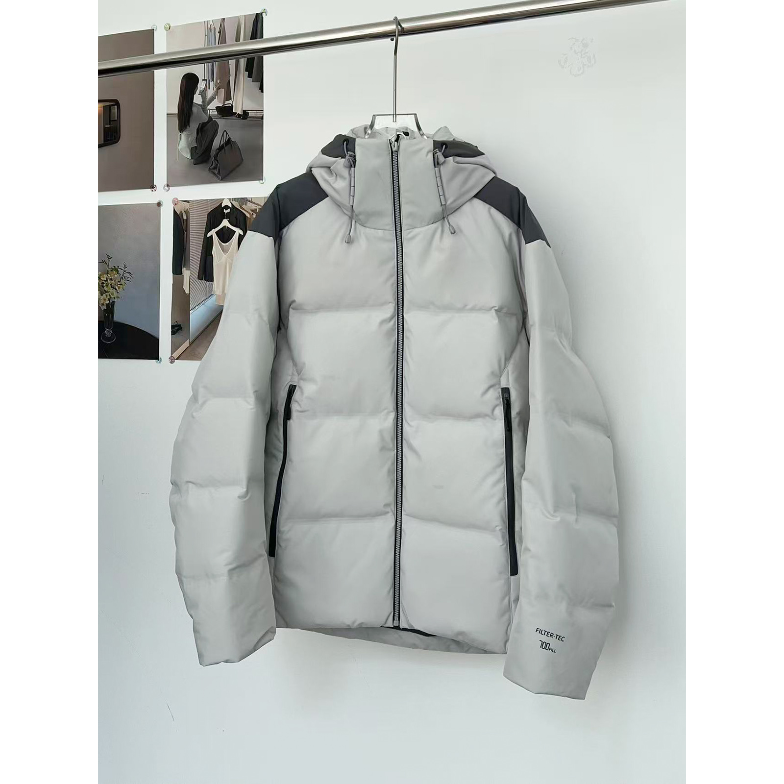 冬季新款加绒三防客气保暖抗风防水男款户外羽绒服宽松高蓬松