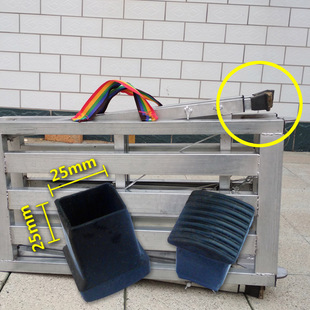 脚手架配件通用多功能折叠马凳配件套脚垫包邮25方管加厚防滑耐磨