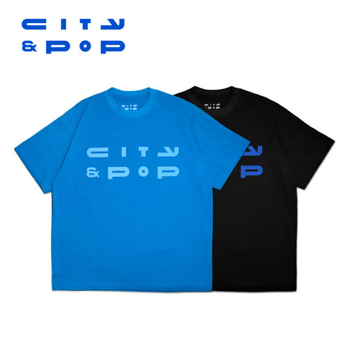 CITY&POP原创街头中性滑板T恤