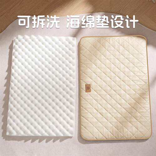 热销狗垫子四季通用睡觉地垫中小型犬比熊L泰迪专用睡垫可拆洗狗