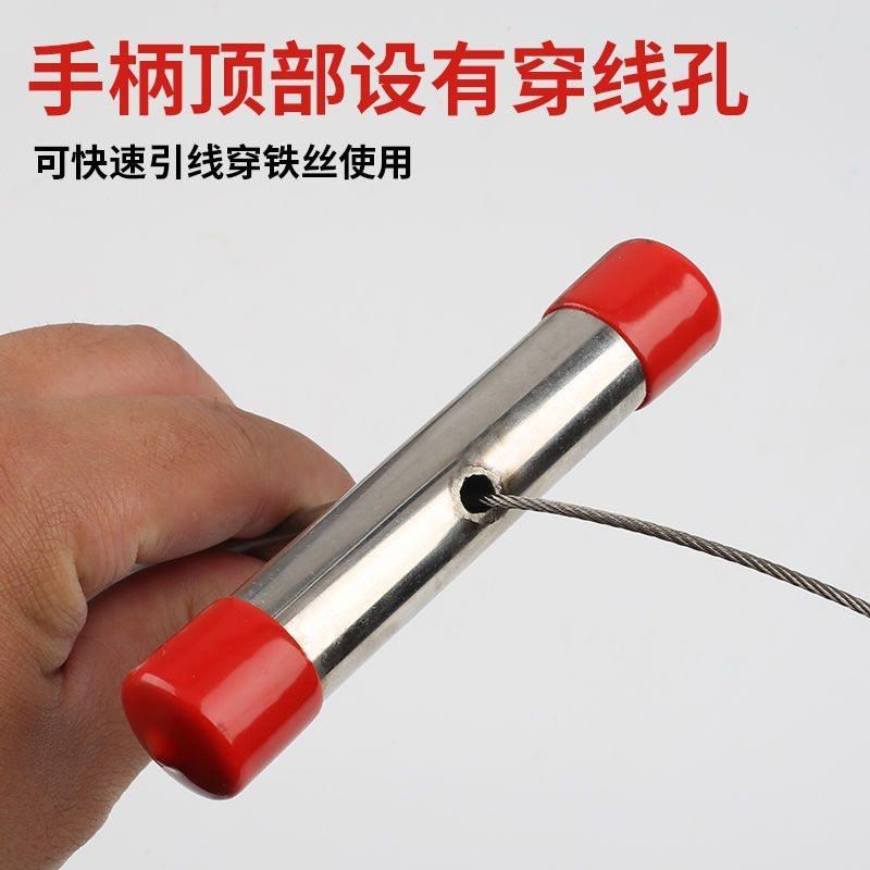 热销大棚棉被锥子大棚棉被穿针线穿孔器棉铁丝工具扎针Y穿引线不
