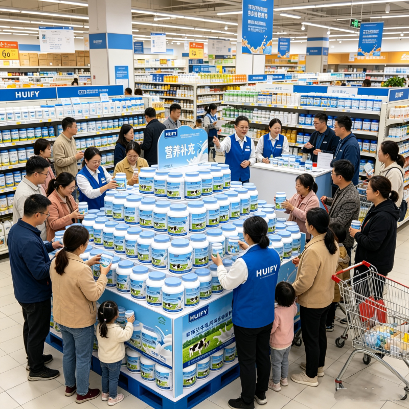 HUIFY新西兰牛乳风味多维营养粉补钙无蔗糖营养饮中老年学生正品