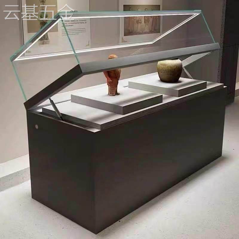 烤漆博物馆展柜定制液压防尘古玩字画玉器文物展览陈列柜玻璃展示