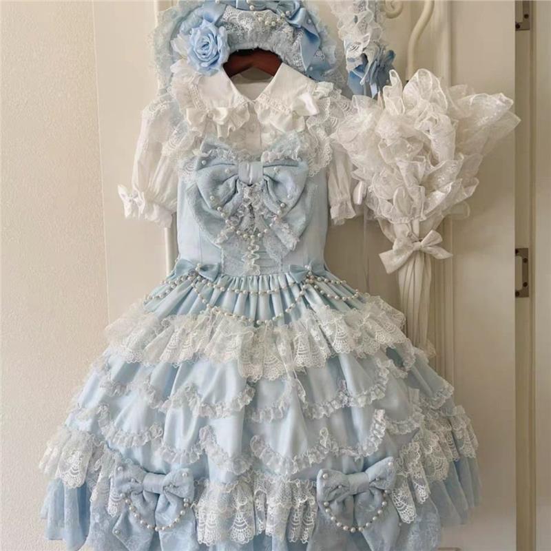 昭和doll古早风洛丽塔Lolita花嫁图片