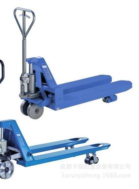 德国ya-le液压搬T运车耶鲁-HU2515 334S 双1轮搬运车 液压堆高车