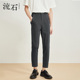 垂感九分裤 秋装 流石男装 新款 时尚 2026春季 宽松长裤 男士 直筒休闲裤