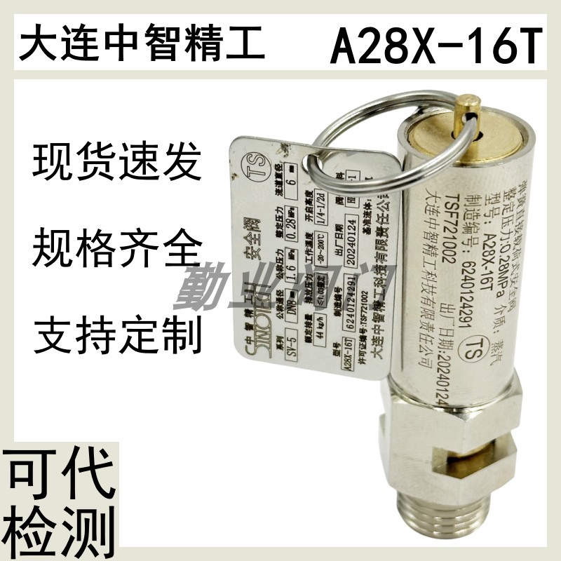 中智精工A28X-16T灭菌器安全阀