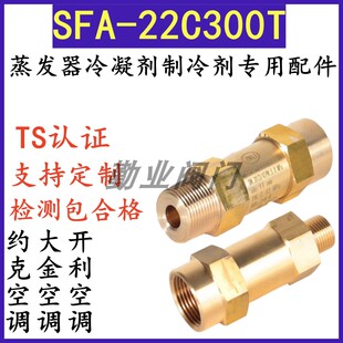 中央空调制冷SFA-22C300T冷冻机安全阀11EH13MN-TF 3/4IN KT制冷
