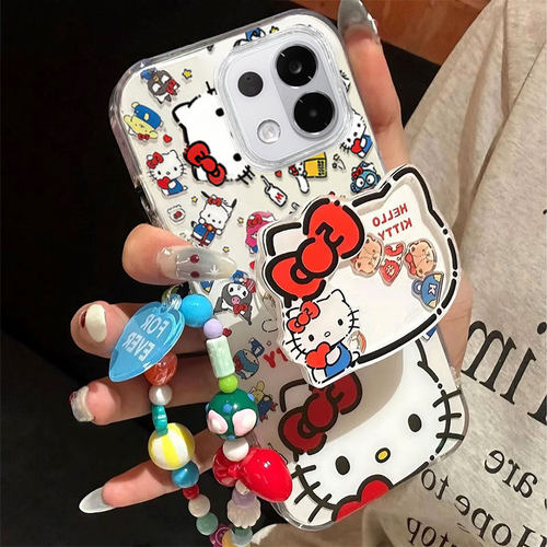 适用OPPOK系列满屏KT猫手机壳