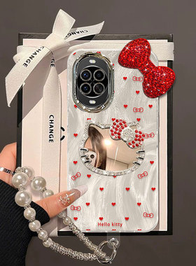 适用华为Nova14手机壳新款时尚13Pro爱心KT猫12Ultra/活力版专用11镜头膜10青春版颜值女款9网红8/7SE防摔6套