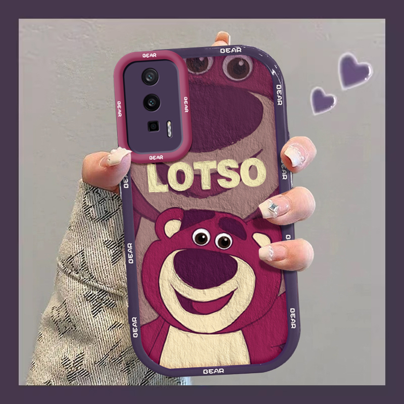 红米K60/50/40/30草莓熊软壳