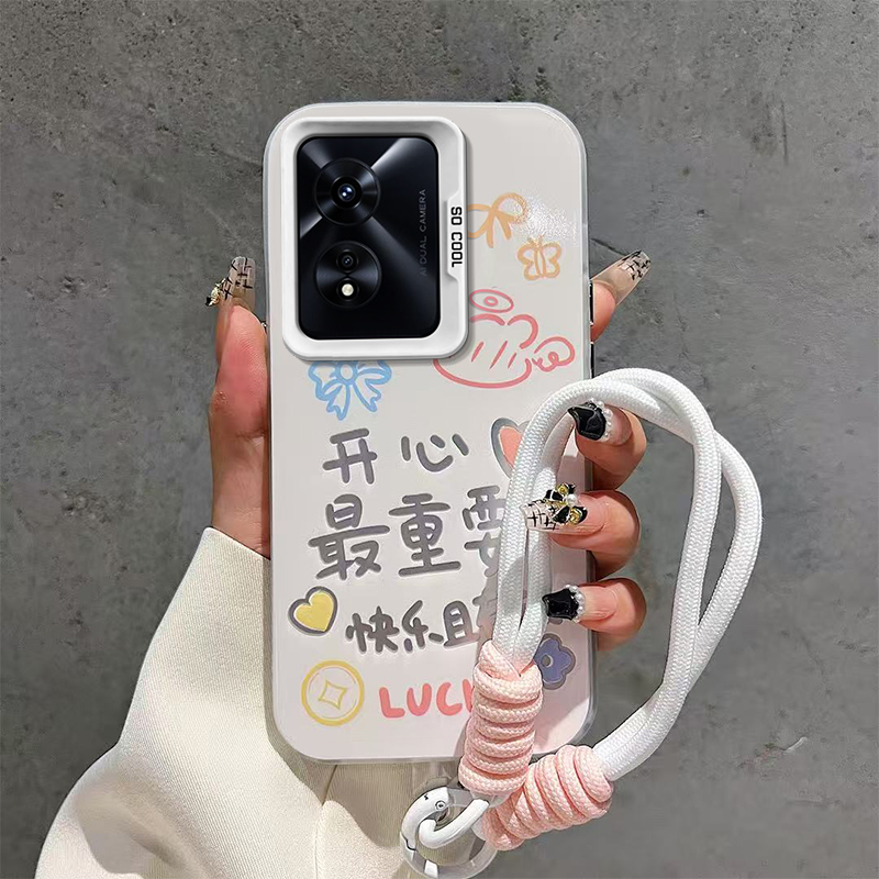 适用oppoA97手机壳A96新款A73可爱72创意58x时尚57开心重要55s硅胶32女款a11X/A8颜值A3pro/a1x/活力版/a2m