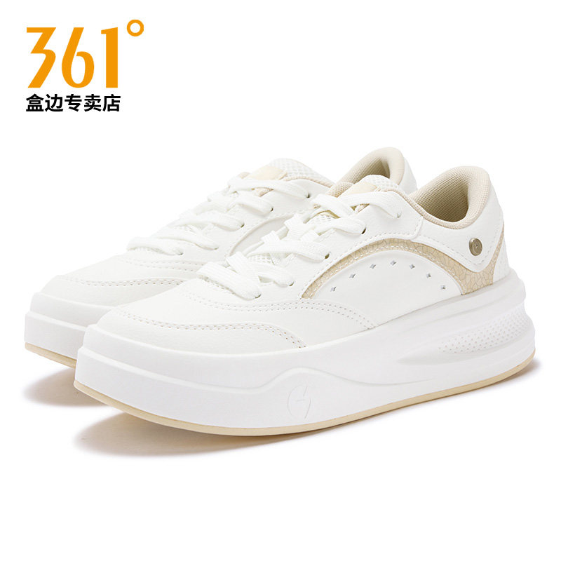 361厚底板鞋女鞋小白鞋2026秋季新款休闲鞋女款增高运动鞋子女款
