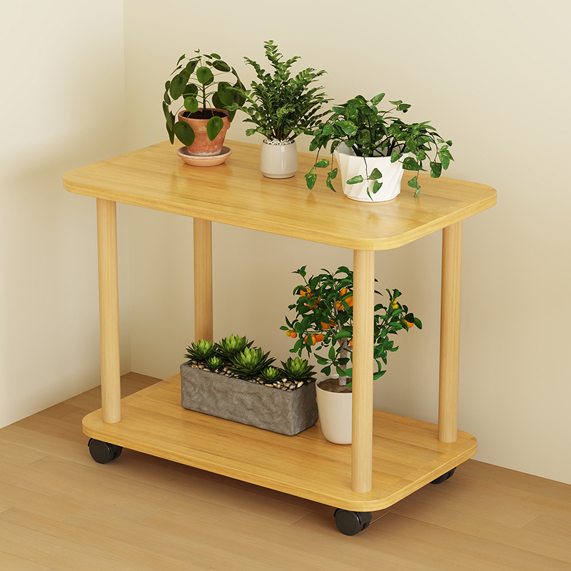 花架带轮可移动客厅落地式花架置物架阳台多肉花盆架植物摆放花架