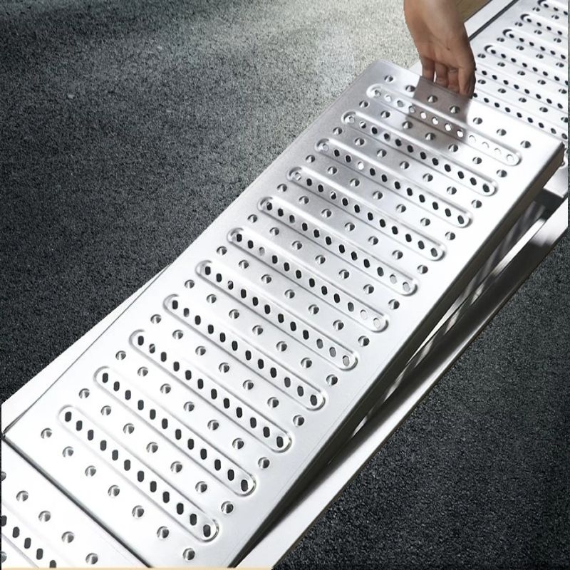 不锈钢地沟盖板厨房304下水道篦子201洗浴排水沟地漏格栅防滑井盖