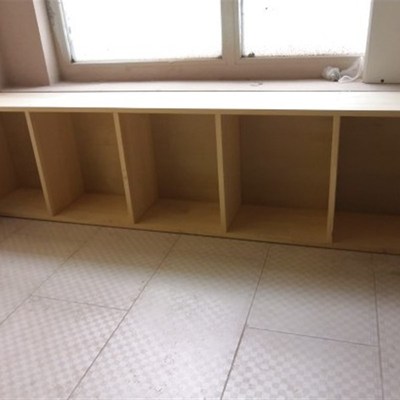 定制实木飘窗柜阳台窗台柜落地柜储物柜可坐矮柜子置物收纳夹缝柜