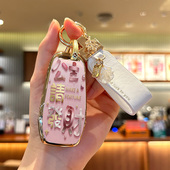 适用于福特福睿斯钥匙套撼路者新蒙迪欧致胜翼博汽车用品女壳包扣