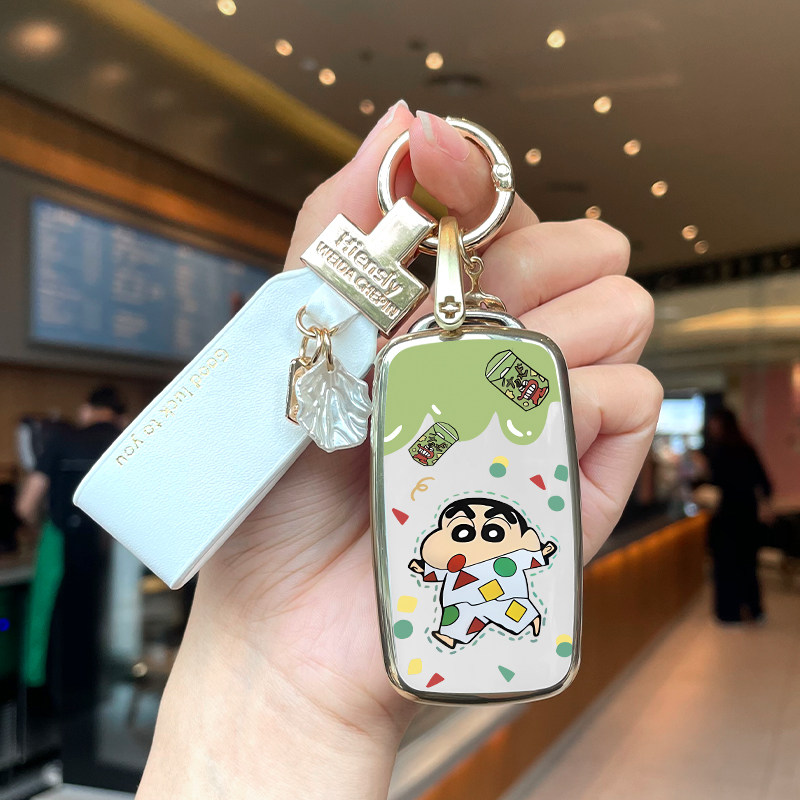 东风风行t5可爱小新钥匙套图片