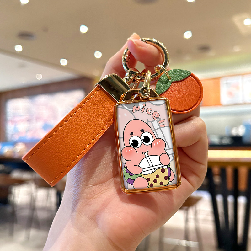 雅迪卡片派大星钥匙套