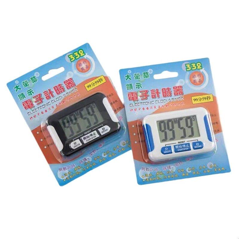 烘焙工具 电子计时器定时器倒计时器提醒器带磁石 黑色蓝色随机发