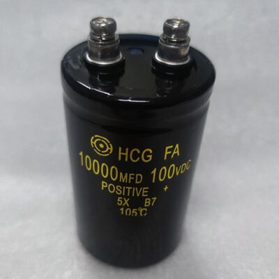 100V10000uF 螺栓式100VDC10000MFD 电解电容耐压120伏 规格50*80