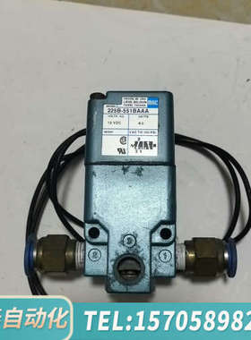 华泰MAC电磁阀225B-551BAAA，，12VDC电