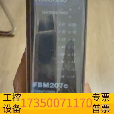 华泰福克斯波罗FOXBORO FBM207c模块，型号P0917议价