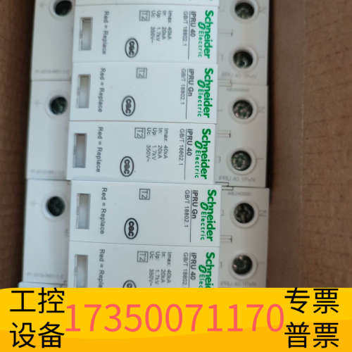 华泰IPRU浪涌保护器1PN40KA订货号A9L04010