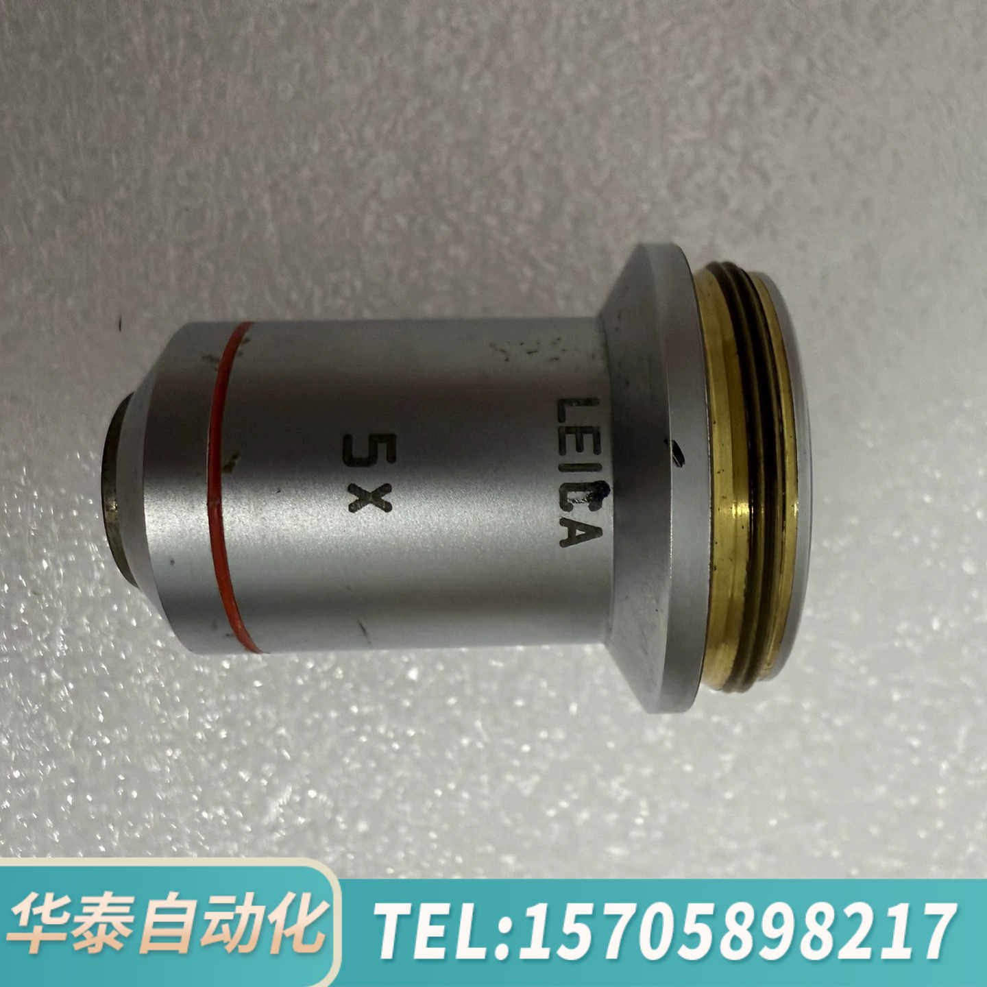 华泰徕卡N PLAN 5X/0.12显微镜物镜，，镜片保