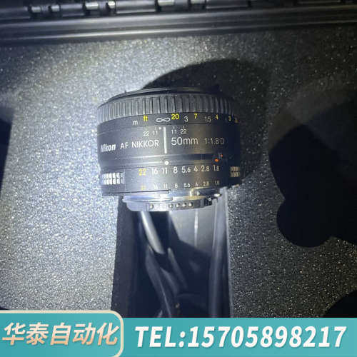 华泰尼康 50mm F1.8D 单反镜头 原厂大光圈人像标头 性