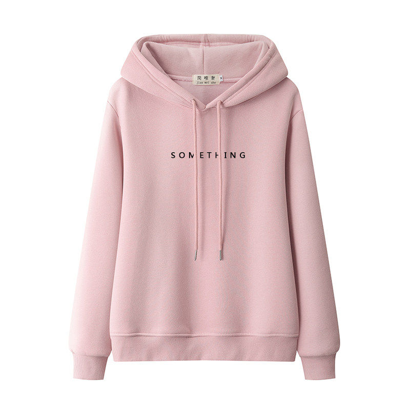 加厚美式复古正肩连帽卫衣女款加绒2025秋冬新款宽松外套显瘦上衣